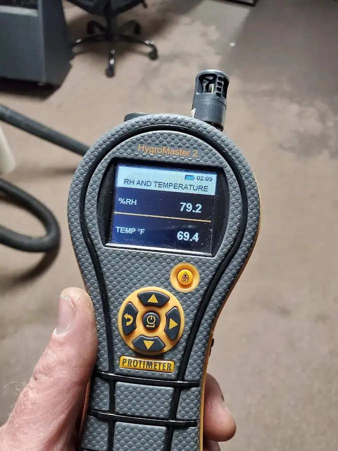 Moisture meter humidity assessment for Fire & Smoke Damage Restoration in Strawberry